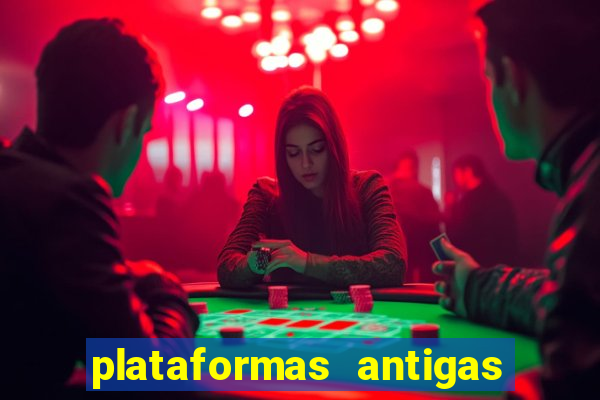 plataformas antigas de jogos